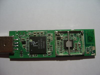 Top of the PCB without RF shield